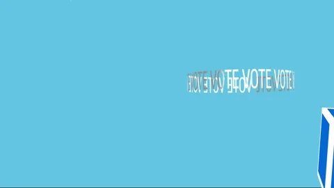 Voting Box Motion Grpahisc Stock Footage 169900225
