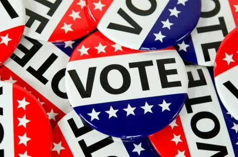 Voting buttons Stock Photos