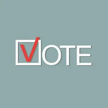 Voting concept picture Stock Illustration