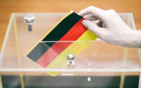 Voting , elections in Germany. Stock Photos