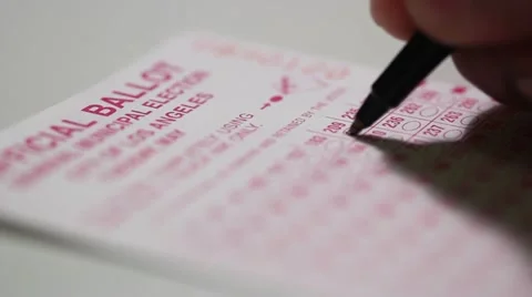 Voting Stock Footage 12185755