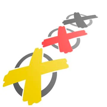 Voting germanx Stock Illustration