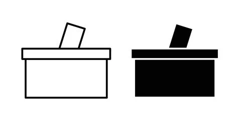 Voting icon Illustration designs pack for Web Stock Illustration