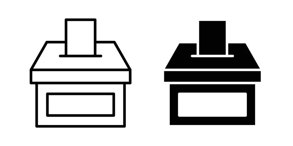 Voting icon or illustration vector symbols 스톡 일러스트