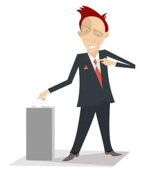 Voting Illustrazione stock