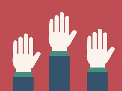 Voting illustration Stock-Illustration