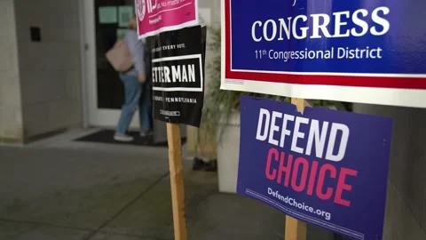 Voting Location in Pennsylvania Video stock 220793845