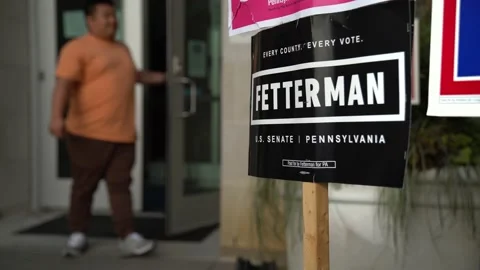 Voting Location in Pennsylvania Video stock 220793907