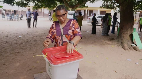 Voting process Video stock 331424786