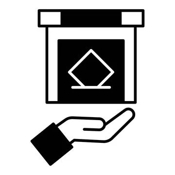 Voting Right Dualtone Icon Stock Illustration