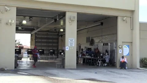 Voting starts in Hialeah, Florida, Hialeah, US - 03 Nov 2020 Stock Footage 203980280