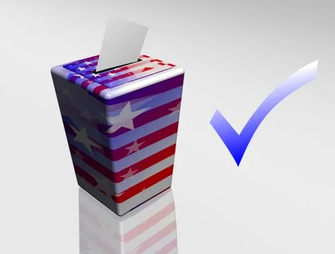 Voting yes Stock Illustration