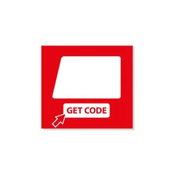 Voucher claim pop up in flat design style. Coupon template Stock Illustration
