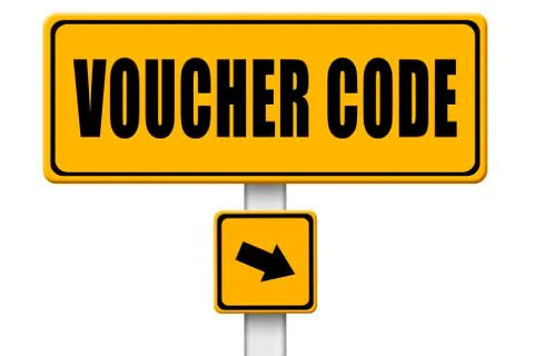 Voucher Code Stock-Illustration