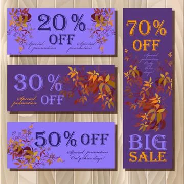 Voucher, Gift certificate, Coupon template for invitation, banner, ticket. Stock Illustration