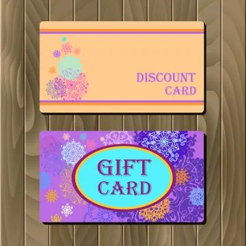 Voucher, Gift certificate, Coupon template for invitation, banner, ticket. Stock Illustration
