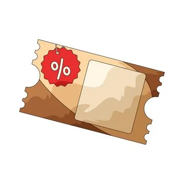Voucher illustration Stock Illustration