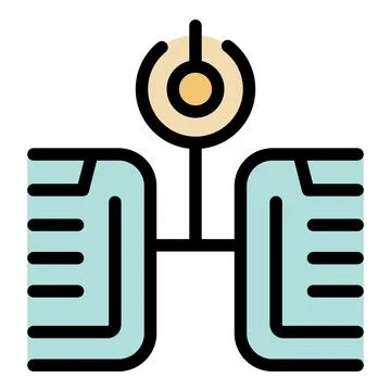 Vpn access point icon vector flat Stock Illustration