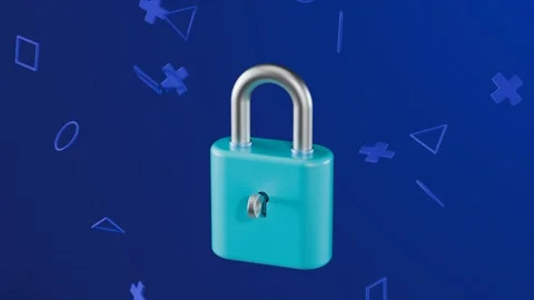 VPN concept. Data encryption. Entering the password. Data protection. Stock Footage 275261104