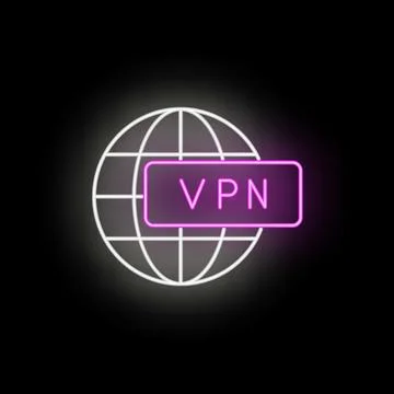 Vpn global network security protecting internet data privacy イラスト素材