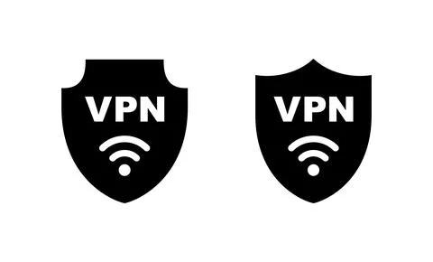 Vpn icon vector. Private network sign and symbol. virtual private network ico Stock-Illustration