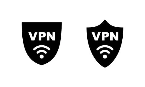 Vpn icon vector. Private network sign and symbol. virtual private network ico Stock Illustration