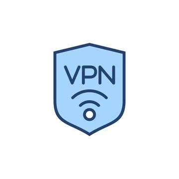 Vpn icon vector. Private network sign and symbol. virtual private network ico Stock-Illustration