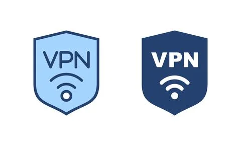 Vpn icon vector. Private network sign and symbol. virtual private network ico Stock-Illustration