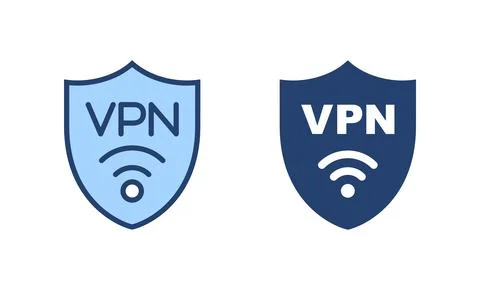 Vpn icon vector. Private network sign and symbol. virtual private network ico Stock-Illustration