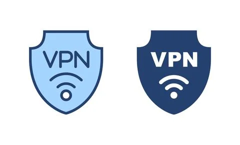 Vpn icon vector. Private network sign and symbol. virtual private network ico Stock-Illustration