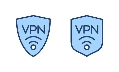 Vpn icon vector. Private network sign and symbol. virtual private network ico Stock-Illustration