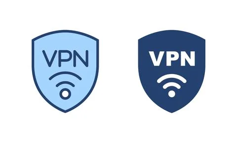 Vpn icon vector. Private network sign and symbol. virtual private network ico Ilustración de archivo