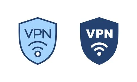 Vpn icon vector. Private network sign and symbol. virtual private network ico Stock-Illustration