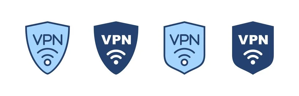 Vpn icon vector. Private network sign and symbol. virtual private network ico Stock-Illustration