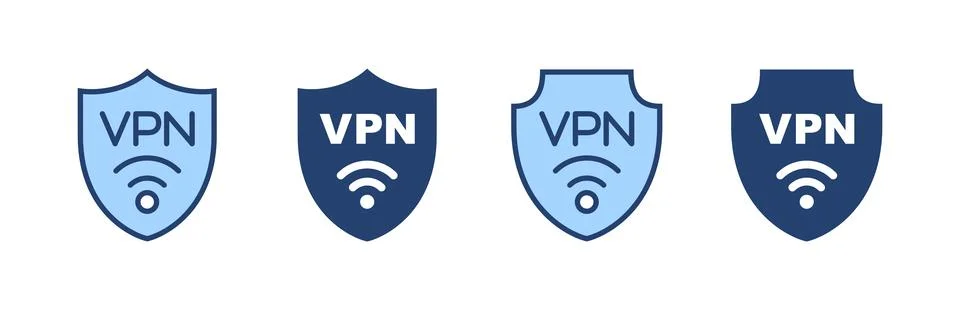 Vpn icon vector. Private network sign and symbol. virtual private network ico Stock-Illustration