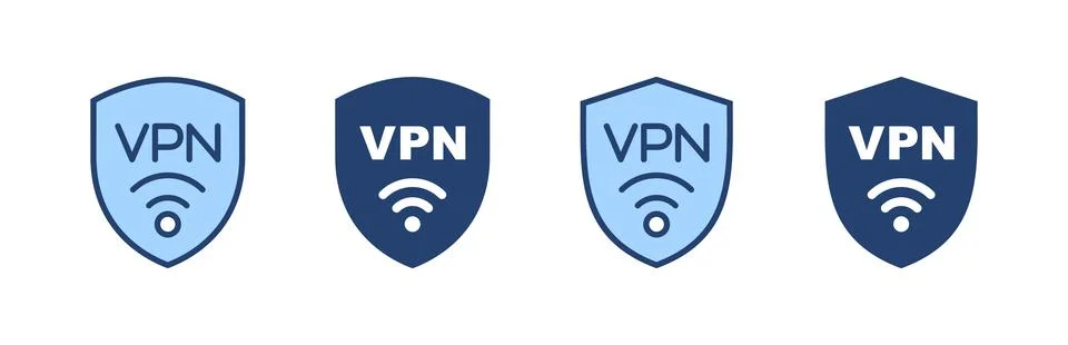 Vpn icon vector. Private network sign and symbol. virtual private network ico Stock Illustration