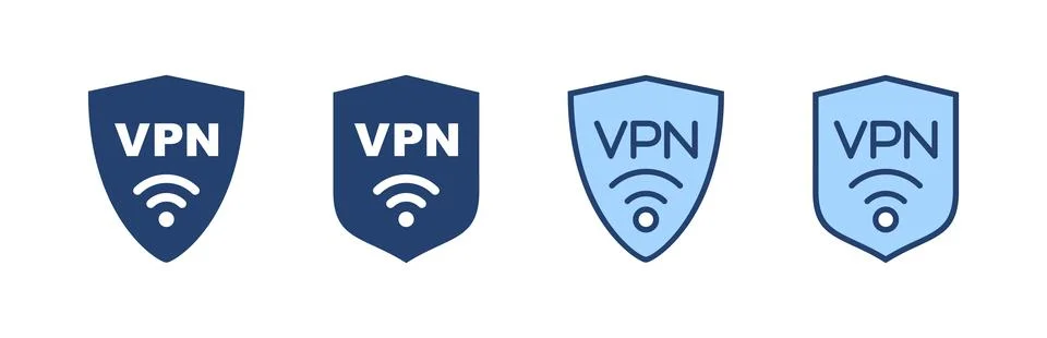 Vpn icon vector. Private network sign and symbol. virtual private network ico Stock-Illustration