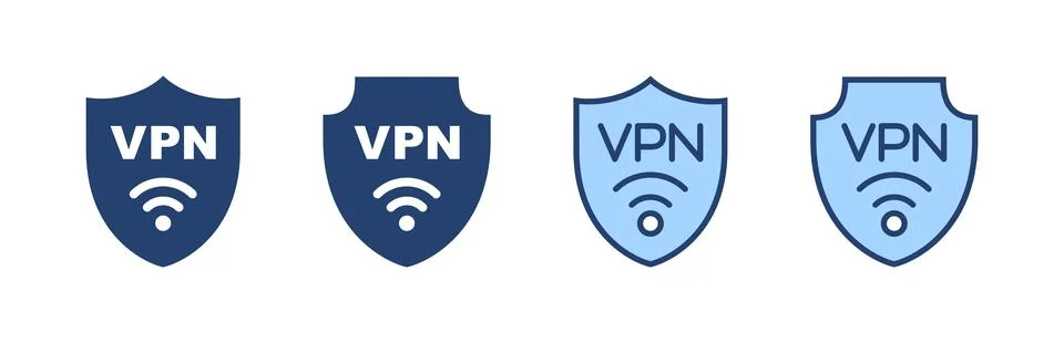 Vpn icon vector. Private network sign and symbol. virtual private network ico Stock-Illustration