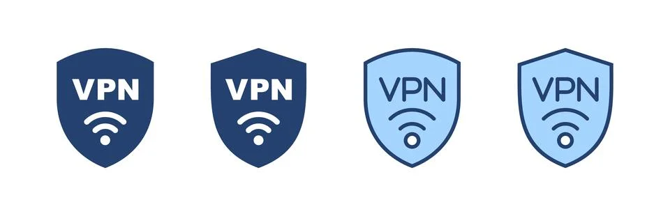 Vpn icon vector. Private network sign and symbol. virtual private network ico Stock Illustration