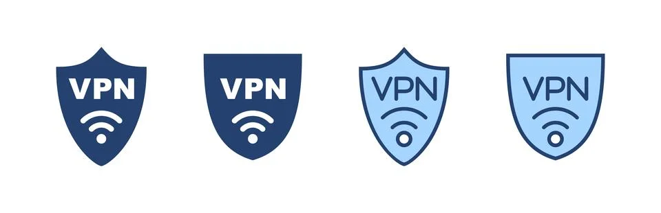 Vpn icon vector. Private network sign and symbol. virtual private network ico Stock-Illustration