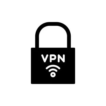 Vpn icon vector. Private network sign and symbol. virtual private network ico Ilustración de archivo