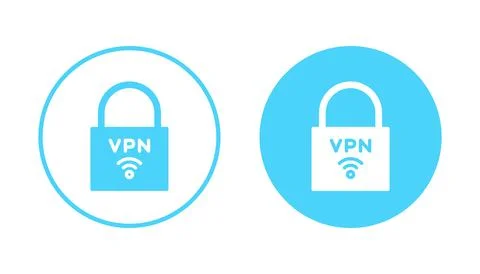 Vpn icon vector. Private network sign and symbol. virtual private network ico Stock-Illustration