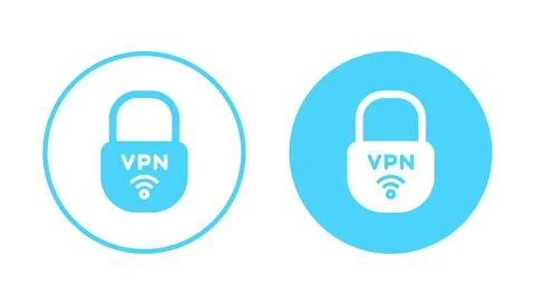 Vpn icon vector. Private network sign and symbol. virtual private network ico Stock-Illustration
