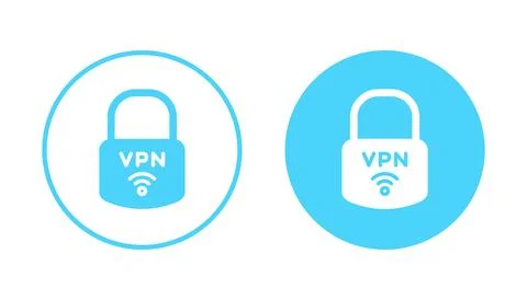 Vpn icon vector. Private network sign and symbol. virtual private network ico Stock-Illustration