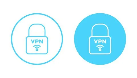 Vpn icon vector. Private network sign and symbol. virtual private network ico Stock-Illustration