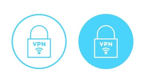 Vpn icon vector. Private network sign and symbol. virtual private network ico Stock-Illustration
