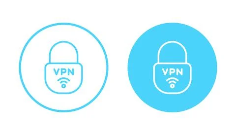 Vpn icon vector. Private network sign and symbol. virtual private network ico Stock-Illustration