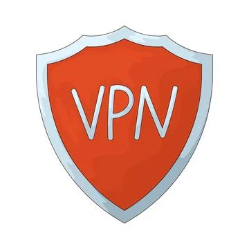 VPN illustration Stock-Illustration