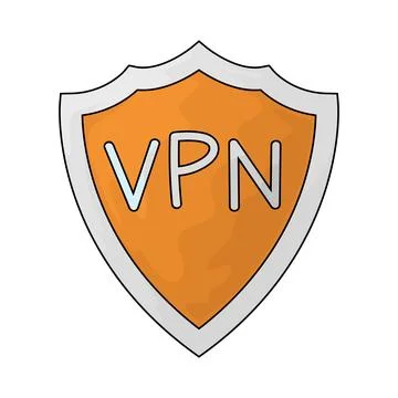 VPN illustration Stock-Illustration