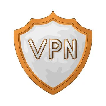 VPN illustration Stock-Illustration